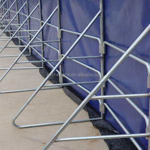 Offre Spéciale équipement de réservoir de pisciculture d'intérieur de tilapia mobile extérieur grand équipement de ferme étang à poissons en <span class=keywords><strong>plastique</strong></span> - Product Image 3