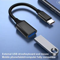 Cable adaptador OTG tipo C a USB3.0, adaptador para teléfono móvil, tableta, ordenador, ratón USB, convertidor Usb