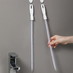 แปรงทำความสะอาดท่อระบายน้ำแบบยืดหยุ่น 45 ซม. แปรงขจัดสิ่งอุดตันในท่อห้องน้ำ กำจัดเส้นผมในท่อระบายน้ำ เครื่องมือแก้ปัญหาท่ออุดตัน - Product Image 5