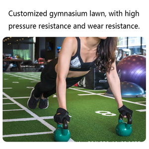 Customized Logo Pattern Gym Sled Track Fitness Flooring Mat Turf Gym Turf Artificial <strong>Grass</strong> for Sled Pushing - Product Image 5