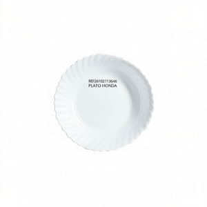 Assiette en céramique PLATO de 18 cm pour HONDA, design minimaliste, vaisselle et assiettes, passe au lave-vaisselle et convient aux fêtes - Product Image 3