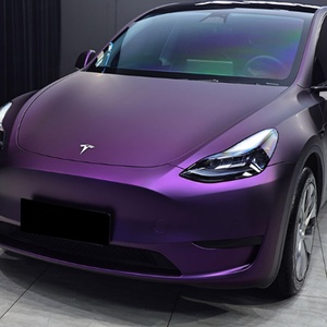 POLARIE Ultral-Matte Matte Magic Purple Car Vinyl Wrap Vehicle Wraps Auto Wrapping Film - Product Image 5