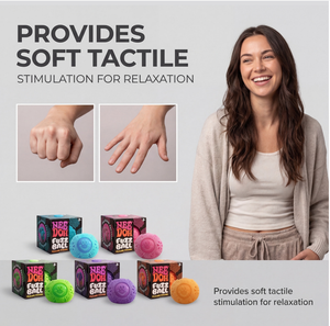 Jouet anti-stress sensoriel Nee Duo Fuzz Ball, le plus vendu, doux et moelleux, changeant de couleur, jouets promotionnels - Product Image 5