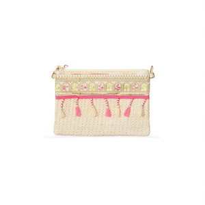 Bolso de mano con cuentas estilo étnico 18x20cm, bandolera, bolso de mano - Product Image 1