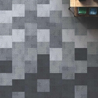Dalles de moquette en laine 50x50cm, tuftées de luxe, à boucles multi-niveaux, modulaires, en promotion, excellent rapport qualité-prix, pour achat en ligne