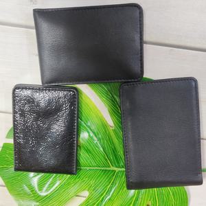 身份徽章钱包皮革执法部门消防队长皮革双折徽章钱包 - Product Image 5