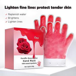 Paraffin Hand Mask & Foot Mask Rose <b>Moisturizing</b> <b>Gloves</b> Soften Your Hands and feet in 10-Minute Hydration Softening Whitening - Product Image 3