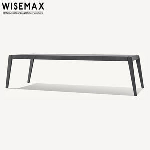 WISEMAX ensemble <span class=keywords><strong>de</strong></span> meubles <span class=keywords><strong>de</strong></span> patio en aluminium tables d'extérieur ensembles <span class=keywords><strong>de</strong></span> salle à manger d'extérieur 4-6 <span class=keywords><strong>personnes</strong></span> longue <span class=keywords><strong>table</strong></span> à manger avec <span class=keywords><strong>12</strong></span> chaises pour <span class=keywords><strong>jardin</strong></span> - Product Image 2