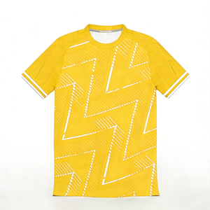 Camiseta Deportiva Personalizada de Manga Corta, Transpirable, de Secado Rápido, de Poliéster Elástico, para Verano, para Correr, Fitness y Deportes Casuales - Product Image 1