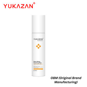 Yukazan Derma <b>Rose</b> Water Soothing Mist 120ml <b>Top</b> Sale High Quality B2B Best Supplier Hydrating Spray for Acne Sensitive Skin - Product Image 3