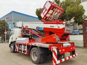 Piattaforma di Lavoro Aerea da 20m con Sollevamento Idraulico per Operazioni ad Alta Quota, Camion per Costruzioni o Trasporto Mobili - Product Image 5