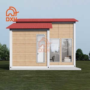 Casa Prefabricada Tipo Villa con Techo a Dos Aguas para Resorts, Casas de <span class=keywords><strong>Playa</strong></span>, Hoteles y <span class=keywords><strong>Apartamentos</strong></span>, Casa Contenedor Prefabricada en Venta - Product Image 2