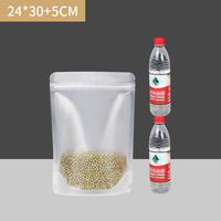 Pochettes Ziplock Translucides Mat Transparentes Autoportantes – Sacs Ziplock Transparents Mat Autoportants MOPP