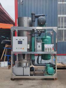 Mesin Pembuat Es Batang Komersial Efisiensi Tinggi 500kg Produksi Es 24 Jam Kompresor Hemat Energi Pompa Air Kualitas Tinggi - Product Image 2