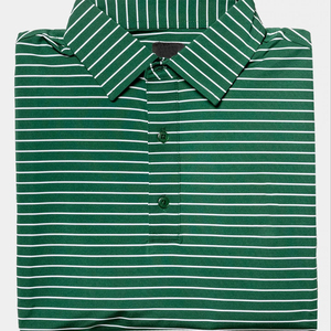 Vêtements extensibles de luxe pour hommes dans les 4 sens Performance d'impression de logo personnalisé pour Polo Vêtements de golf pour hommes - Product Image 4