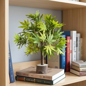 Arbre d'érable <span class=keywords><strong>artificiel</strong></span> avec des feuilles d'érable réalistes, plantes d'érable artificielles en plastique pour la décoration <span class=keywords><strong>de</strong></span> la maison, du bureau, <span class=keywords><strong>de</strong></span> la salle - Product Image 4