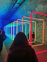 Lumière matricielle LED RGB 24V 360 IP65 pour scène, fête, concert, boîte de nuit avec contrôle DMX/Artnet