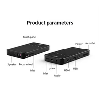 Mini projecteur S90 pas cher d'usine, projecteur vidéo numérique 4K HD avec double Wifi Android 9.0, projecteur LCD, lecteur multimédia pour cinéma maison