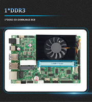 Pc industrial portátil Win Dows 10 Linux Mini Itx placa base Core I3 4030U I5 4300U 4th 5th Gen placas base