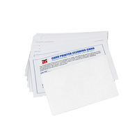 Kit de nettoyage Datacard DCClean à expédition rapide, comprenant 1 stylo de nettoyage IPA, 10 cartes de nettoyage CR80 et 5 rouleaux adhésifs de nettoyage