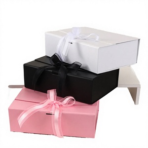 Professional Custom Luxury Paperboard Gift Box Ribbon for Socks Personal Logo Matt Lamination Spot UV Embossing Recyclable Flat - Product Image 3