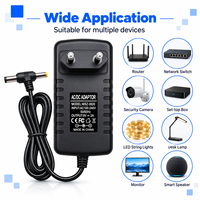 Adaptateur secteur mural 9V 2A 18W AC/DC avec prise EU pour enceinte Bluetooth et commutateur réseau - Vente en gros usine