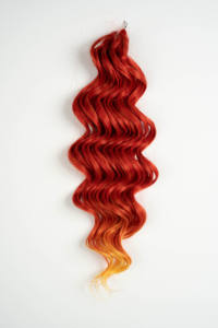 Extensiones de Cabello sintético para mujer, mechones de pelo trenzado, colorido, resistente al calor, sin trama, 24 pulgadas, venta al por mayor - Product Image 5