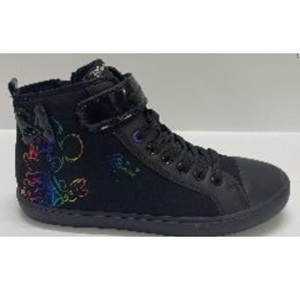 Zapatos Unisex con Cierre de Velcro, Modelo SS25-SJ081, Detalle de Flecos, Zapatillas de Caña Alta Vulcanizadas, Hechas en Vietnam - Product Image 4