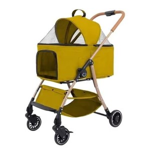 <span class=keywords><strong>Passeggino</strong></span> Moderno Pieghevole per Animali Domestici di Taglia Media, Separabile per Spostamenti a Spinta Manuale, Ideale per Avventure all'Aperto - Product Image 1