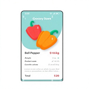 Aplicación de Compras para Productos Frescos y Artículos Esenciales de Despensa con Entrega Rápida, Compatible con Mac OS, Compras en Línea - Product Image 1