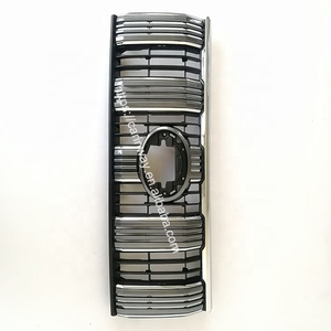 Accesorios de coche, Rejilla cromada, rejillas de radiador delanteras, rejilla de parachoques, red para <span class=keywords><strong>Toyota</strong></span> <span class=keywords><strong>Land</strong></span> <span class=keywords><strong>Cruiser</strong></span> Prado FJ150 2018 - Product Image 5