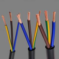 Cable de Control Flexible Multifilar RVV de 300/500V con Aislamiento de PVC para Cableado Interior y Automatización de Edificios