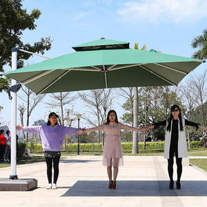 [Toldo de poliéster de 280 gramos] Jardín/Hotel/Cafetería/Paraguas Rustaurant Tamaño grande Servicio pesado Estándar superior Precio bajo de fábrica - Product Image 1