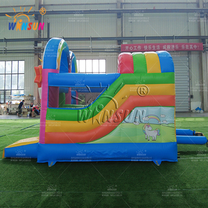 Winsun Unicorn nhảy Bouncer nhà <span class=keywords><strong>Inflatable</strong></span> <span class=keywords><strong>bouncy</strong></span> nhảy lâu đài Combo <span class=keywords><strong>Inflatable</strong></span> Bouncer cho trẻ em - Product Image 5