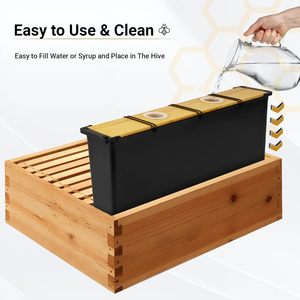 Professional 6.5L Plastic Bee Feeder <b>Deep</b> <b>Frame</b> Water & Food Source New Condition Beekeeping Tool for Bee Farms - Product Image 5