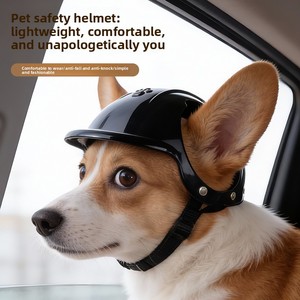 Casco <span class=keywords><strong>para</strong></span> Mascotas, <span class=keywords><strong>Perros</strong></span> y Gatos, <span class=keywords><strong>para</strong></span> Motocicleta, Poliéster, Color Rosa Monocromático, Deportivo, <span class=keywords><strong>para</strong></span> Exteriores, Todas las Estaciones - Product Image 1