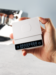 Balance à café numérique de 2000 grammes, <span class=keywords><strong>mini</strong></span>, avec minuterie, chargement Type-C, portable, blanche, format de poche pour l'extérieur - Product Image 5
