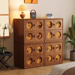 ตู้ลิ้นชักไม้เนื้อแข็งสไตล์จีนคลาสสิกอเนกประสงค์ โต๊ะข้างเตียง ตู้เก็บของในห้องนอน - Product Image 1