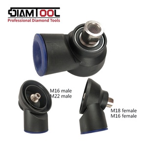 Embout de centrage rétractable OEM pour fraiseuse à cannelures M16 à M16 pour perçage à sec - Product Image 2
