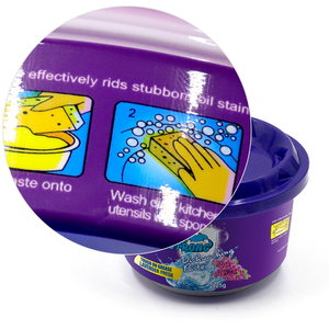 Dishwashing Manufacturer Kitchen Cleaner Paste Dishwash Dish Soap Deep Cleaning OEM