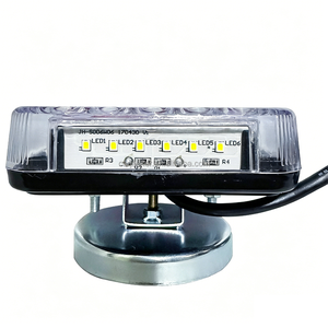 1 Ensemble de feux arrière magnétiques de <span class=keywords><strong>remorque</strong></span> 12V EN 7 broches avec câble de 10m, étanches, <span class=keywords><strong>pour</strong></span> frein, stop, clignotant et éclairage de <span class=keywords><strong>plaque</strong></span> d'<span class=keywords><strong>immatriculation</strong></span> - Product Image 5