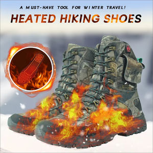 <span class=keywords><strong>Bottes</strong></span> <span class=keywords><strong>de</strong></span> <span class=keywords><strong>chasse</strong></span> chauffées électriquement par batterie rechargeable, chaussures chaudes thermiques pour l'hiver pour hommes - Product Image 2