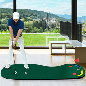 Green de golf en forme de rein 98 pieds x 3 pieds avec matériau PVE - Product Image 2