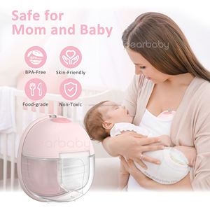 OEM New Flansch Modell <span class=keywords><strong>W2</strong></span> Milch pumpe Silikon Heiß press flansch Elektrische Milch pumpe Mit 2000mAh Batterie - Product Image 6