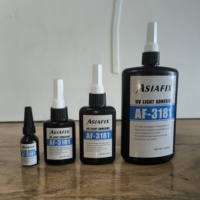 Colle de résine UV haute résistance Adhésif de liaison de verre à durcissement rapide de grande surface Performance stable Cyanoacrylate acrylique