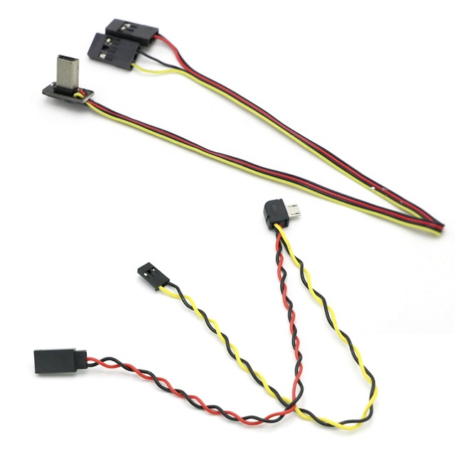 Micro USB to AV Out Cable for SJ4000 SJ5000 SJ6000 Camera FPV Video Audio Transmitter Cable AV