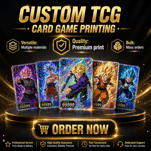 Fabricant de cartes à collectionner TCG personnalisées de qualité supérieure, usine d'impression de cartes OEM <span class=keywords><strong>avec</strong></span> gaufrage, pelliculage UV et technologie de finition avancée - Product Image 1