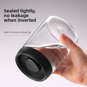 मसाला कॉफी चाय बीन भंडारण के लिए ढक्कन <span class=keywords><strong>500</strong></span> मिलीलीटर के साथ nfs बोरोसिलिकेट ग्लास एयरटाइट वैक्यूम जार - Product Image 3