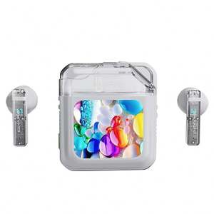 Écouteurs sans fil à écran LCD Casque Bluetooth tactile intelligent couleur - Product Image 2