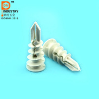 En stock : Chevilles murales, Chevilles creuses, Chevilles en nylon pour cloisons sèches 5/8*1-5/8, Chevilles en nylon autoperceuses pour cloisons sèches avec vis